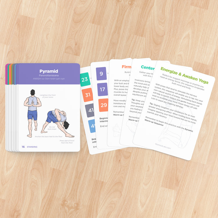 Shop Yoga Cards by WorkoutLabs – the original Yoga Flashcards Deck ...