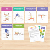 Sequencing Yoga Flash Cards with Sanskrit for YTT / RYT students 