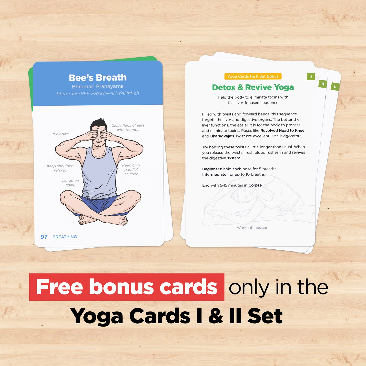 Yoga Cards I & II Set – Study, Sequencing & Practice
