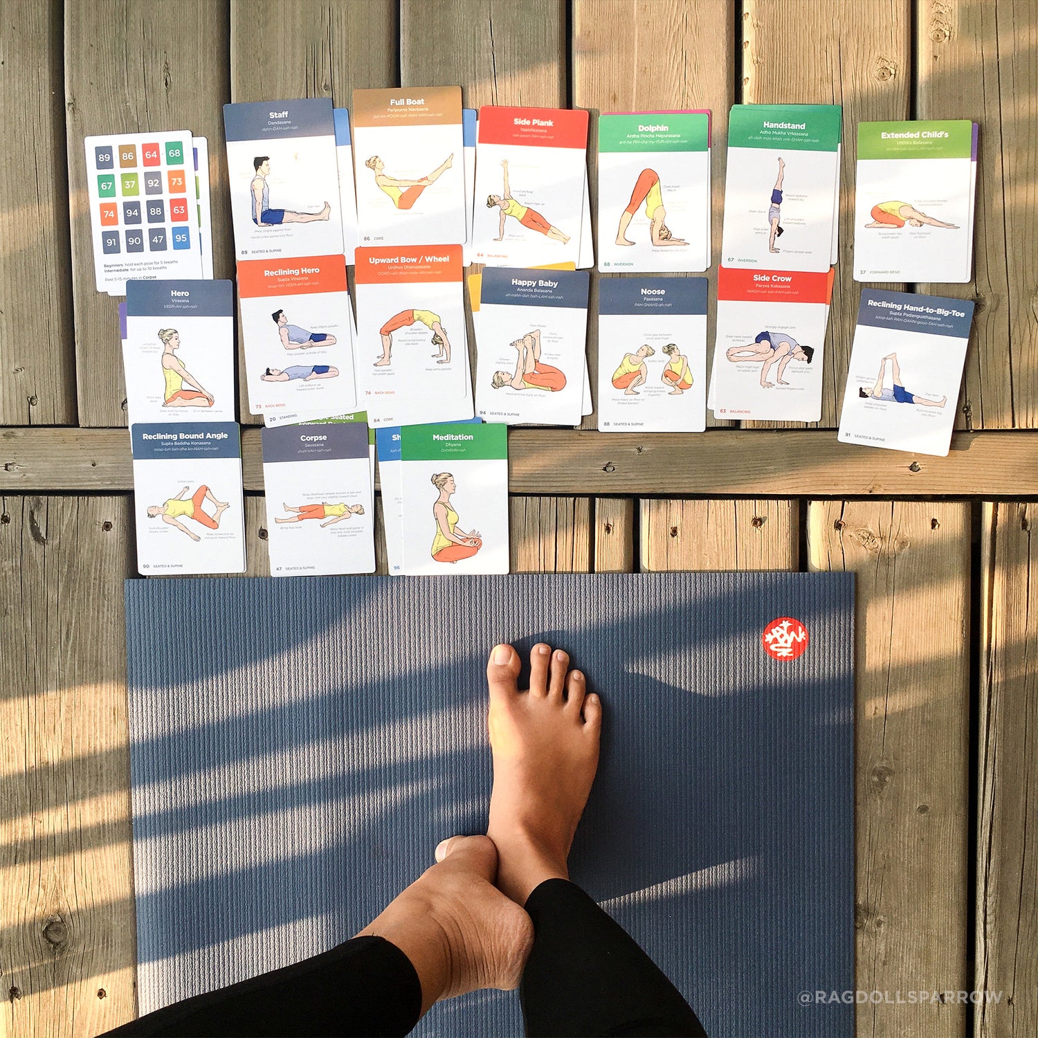 YOGA SEQUENCE CARDS Yoga Pose Cards, Sequence Cards, Asana Cards, Yoga  Flash Cards, Yoga Deck 