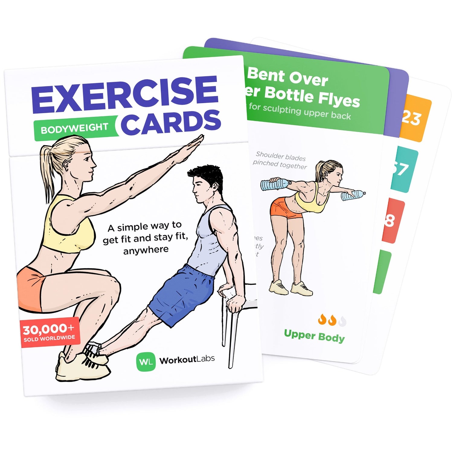 Exercise Cards: Bodyweight – No-Equipment Workouts, 56% OFF