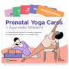 Prenatal Yoga Cards & Ayurvedic Wisdom Set for Pregnancy – comprehensive guide to a healthy pregnancy through ancient wisdom of yoga and Ayurveda, in a modern way.
