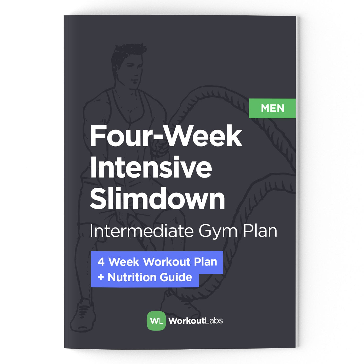 4-Week Intensive Slim Down: Gym Plan & Nutrition Guide for Men
