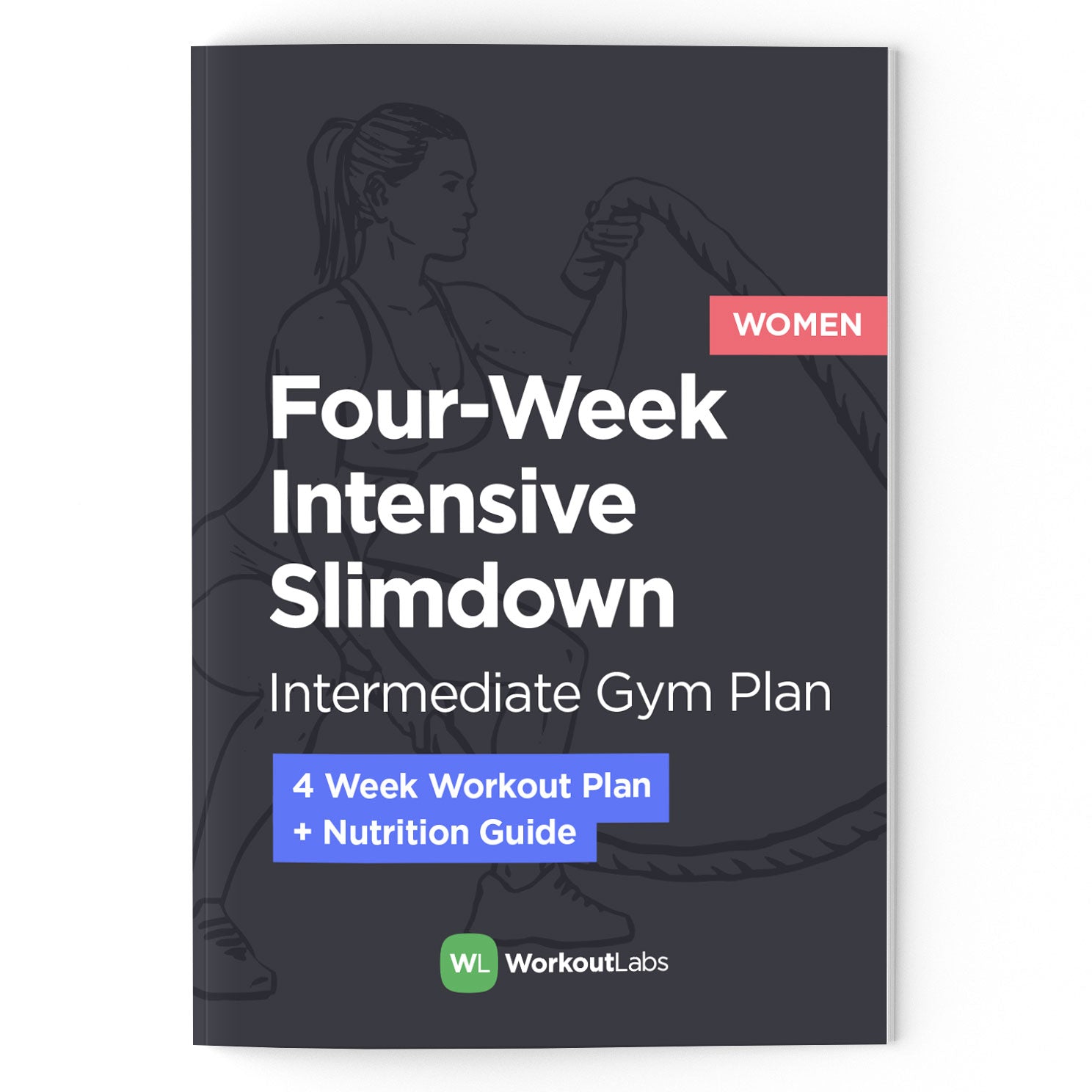 4-Week Intensive Slim Down: Gym Plan & Nutrition Guide (PDF eBook)